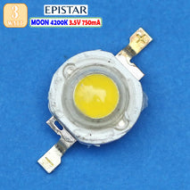 HPL 3W Led 4200K 4500K Moon Light Cahaya Bulan Mata Lampu Led Bohlam Par Sorot Display Photo Studio Baca Kamar Tidur PJU EpiStar