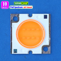 COB 2525 10W Led Pink 16V 400nm 840nm Lampu Led Full Spectrum Spektrum Hidroponik Phyto Lamp Sayuran Tanaman Fotosintesis Klorofil Taiwan