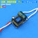 Driver Bohlam Lampu Led 3W HPL COB 3-4x 1W Seri 300mA Bareboard IN.AC 220V OUT.DC 9-14V Lampu Led E27 Sorot Par SpotLight Plafon DownLight Duduk Meja