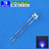 Led Straw Hat 5mm Biru Super Bright 440nm 450nm 120 Derajat DIP 2 Kaki StrawHat Blue 400 mcd Satuan