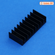 Custom DIY Heatsink 46x20x10mm Aluminium Sirip Hitam Pendingin IC Mosfet Power Modul Led Driver Module 4.6x2x1cm Almunium