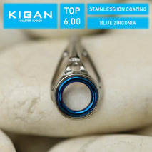 TOP Ring 6.0-1.8 KIGAN Z TipTop Guide Joran Z-TOP Blue Zirconia