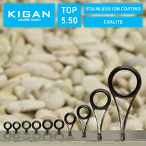 KIGAN LY Ring Guide Joran Set Spinning YS02 Ion-SS Top 5.5
