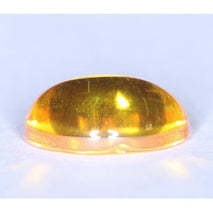 Akik Cabochon Cincin Liontin Anting Kuning Emas 10x12mm Cubic Zirconia