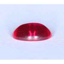 Akik Cabochon Cincin Liontin Anting Merah Mawar 8x10 mm Corundum