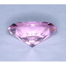 Akik Oval Cincin Liontin Anting Pink Cerah 8x10 mm Cubic Zirconia