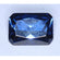 Akik Octagon Cincin Liontin Anting Biru Safir 8x11 mm Spinel