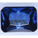 Akik Octagon Cincin Liontin Anting Biru Safir 10x14 mm Spinel