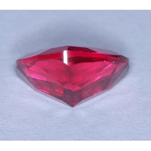 Mata Berlian Liontin Anting Trillion Merah Mawar 10 mm Corundum