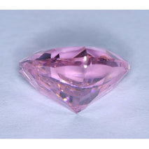 Mata Berlian Liontin Anting Trillion Pink Cerah 10 mm Cubic Zirconia