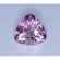 Mata Berlian Liontin Anting Trillion Pink Cerah 7 mm Cubic Zirconia