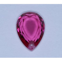 Bandul Cincin Liontin Anting Pear Merah Mawar Tetes Air 7x10 mm CR