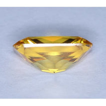 Akik Octagon Cincin Liontin Anting Kuning Emas 8x11 mm Cubic Zirconia