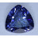 Mata Berlian Liontin Anting Trillion Biru Violet 10 mm Cubic Zirconia