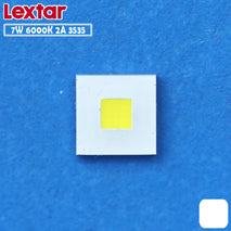 Lextar 7W Chip Putih 3535 6000K Hi Mata Led Senter Throw Tembak 2A