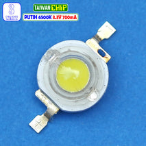 HPL 3W 6000K 6500K PUTIH Mata Lampu LED Kerja Bohlam PJU Taiwan 45mil