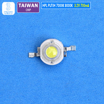 HPL 3W Led 7000K 8000K Putih Super Mata Lampu Led Tanning Akuarium Aquascape Bohlam Par Sorot Kerja Gudang Ruang Tamu Dekorasi Taiwan