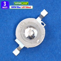 HPL 3W Led 445nm 455nm Biru Grow Light Blue Lampu Led Phyto Lamp Tanaman Coral Fotosintesis Tanning Akuarium Aquascape Hidroponik Strobe Taiwan