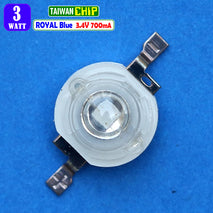 HPL 3W Led 435nm 440nm Biru Royal Blue Lampu Led Phyto Lamp Tanaman Coral Fotosintesis Tanning Akuarium Aquascape Hidroponik Strobe Taiwan