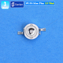 HPL 3W Led 365nm 370nm UV UltraViolet Lampu Led Pengering Curing ePoxy Resin Cat Tinta Lem Oca Kutek PCB Nail Dryer Ultra Unggu Sanan