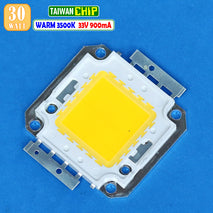 HPL 30W 3000K 3500K LED Warm Sorot Tembak PJU 2700Lm Taiwan 30mil