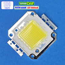 HPL 100W Kotak Led 6000K 6500K Putih Mata Lampu Led Taman Sorot Tembak Display Kerja Gudang PJU Jalan Stadion Pabrik Lapangan Panggung Taiwan
