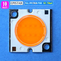 Led Pink 10W 16V Full Spektrum Spectrum 400nm 840nm Lampu Led Hidroponik Phyto Lamp Lampu Akuarium Jembatan Tumbuhan Sayuran Tanaman Fotosintesis EpiStar