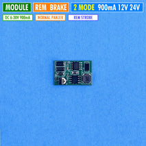 Mini Modul Rem Strobe 10W Arus Konstan 900mA PCB FiberGlass DC 6-30V AKI 6V 12V 24V Brake Module Rem Motor Mobil Strobe Kedip Flash Stop Lamp