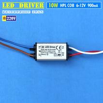 Driver Led HPL COB 10W 900mA WaterProof IP65 AC 220V Driver Led 10W DC 9-12V Lampu Sorot Duduk Meja Tembak Outdoor Taman Display Spot Light Down light Plafon Neon Box Panel