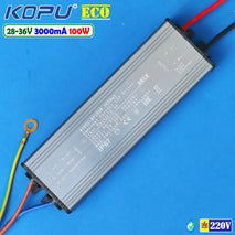 KOPU ECO 3000mA Driver Led 100W OUT DC 28-36V 3A PJU Tembak Sorot HPL