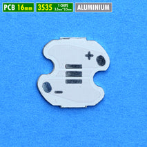 PCB 16mm 3535 Aluminium Led 3.5x3.5mm XPE XTE XPG XPL P35 TF1 PCB Mata Lampu Chip Led SMD Ukuran 3.5mm x 3.5mm Led Cree SST Yinding Sanan