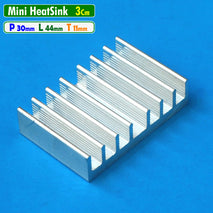 DIY 3cm Mini Aluminium Heatsink Pendingin Led Driver Multi 44mm 11mm