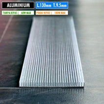 DIY 60W 1200x130x9.5 Pendingin Aluminium Led HPL COB Power Amplifier Panjang 120cm Lebar 13cm Tinggi 9.5mm Heatsink Aluminium Sirip Lampu Gantung Akuarium Hidroponik