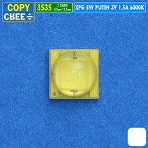 Chip XPG Putih 5W COPY CREE 3V SMD 3535 4W LED 6000K XP-G Senter DRL Sorot Tembak Senja Kota Lampu Utama HeadLight