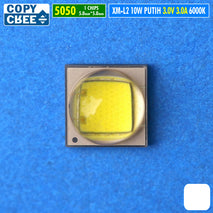 Chip Led XML2 T6 Putih 10W Copy Cree XML2 T6 XM-L2 6000K 6500K SMD 5050 Part Mata Led Lampu Senter DRL Sorot Tembak Senja Kota Lampu Head Light Fog Lamp