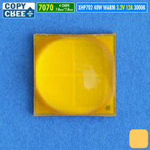 Chip 40W XHP 702 Led Warm Copy Cree 3.2V 12A SMD 7070 3000K 3500K P70 XHP702 P702 Mata Lampu Senter LED Swat Taff Tembak Kabut Hujan