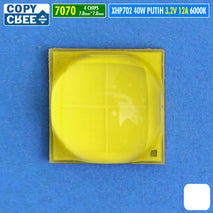 Chip 40W XHP 702 Led Putih Copy Cree 3.2V 12A SMD 7070 6000K 6500K P70 XHP702 P702 Mata Lampu Senter LED Swat Taff Sorot Tembak Utama