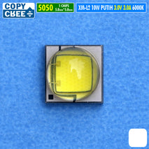 Chip Led XML2 T6 Putih 10W Copy Cree XML2 T6 XM-L2 6000K 6500K SMD 5050 Part Mata Led Lampu Senter DRL Sorot Tembak Senja Kota Lampu Head Light Fog Lamp