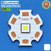 Luminus 28W 20mm SFT40 Putih 6500K SFT-40 Mata LED Senter Tembak 8A