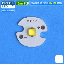 Cree XPL XPL2 HD Original Chip 10W Putih 6500K 16mm Upgrade XML T6 Mata Lampu Senter Led Swat Police TaffLed Fenix Senter Nitecore Acebeam Olight Maglite Ultrafire