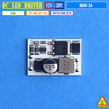 Mini Driver Led 3A AKI 12V 24V CREE XHP50 SST XML XPL Driver MCP 3570 BiLed 30W Dim D2 Laser Projie Pajero 40W Lampu Tembak Sorot Fog Lamp Motor Mobil