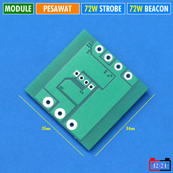 Modul Led Beacon Dan Strobe Pesawat Udara Module Flash Blitz Untuk Lam ...