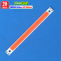 DIY 12Cm Lampu Led Strip Merah 12V 20W Modul DRL COB Rem Brake Bar Row Mobil Studio Dekorasi