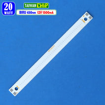 DIY 12Cm Lampu Led Strip Biru 12V 20W Modul DRL COB Grille Bar Row Mobil Kedip Touring Konvoi Patwal