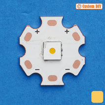 Custom DIY Copy Yinding Led 10W 20mm 3000K 3500K Warm Kuning Hangat Mata Lampu Led Chip Bulat