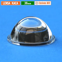 Custom DIY Lensa 38mm Kaca Cembung Datar H.19 Part Lampu Lensa Led 1.5 Inch MCP HPL Cree SST Osram Yinding Biled Projie 1.5