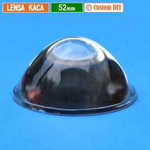 Custom DIY Lensa 52mm Kaca Cembung Datar H.26 Part Lampu Lensa Led 2 Inch MCP HPL Cree SST Osram Yinding Biled Projie 2