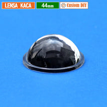 Custom DIY Lensa 44mm Kaca Cembung Datar H.19 Part Lampu Lensa Led 1.7 Inch MCP HPL Cree SST Osram Yinding Biled Projie 1.7