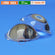 Custom DIY Lensa 57mm Kaca Cembung Datar H.22 Part Lensa Mini Beam Laser Led 2.3 Inch Yinding MCP Osram Biled Projie 2.3"