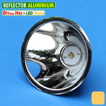 Reflektor 77mm Aluminium SMO Warm Senter Led Dony Luby Surya Kawachi